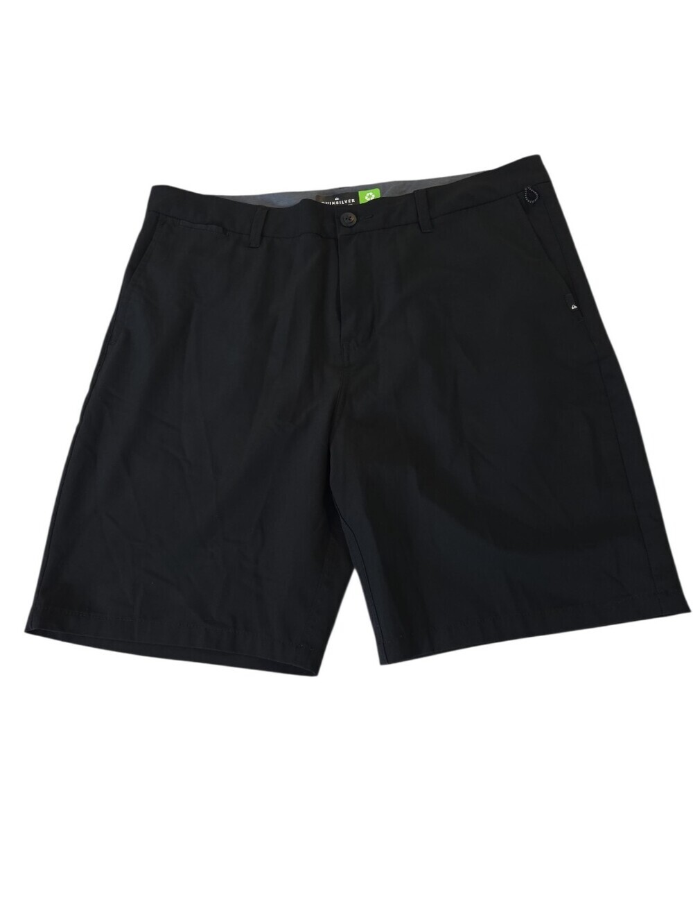 Quiksilver Amphibian Men's Black Flat Front Shorts